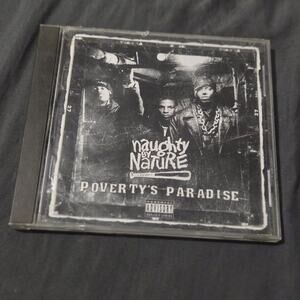 Vtg 1995 Naughty by Nature Poverty's Paradise CD